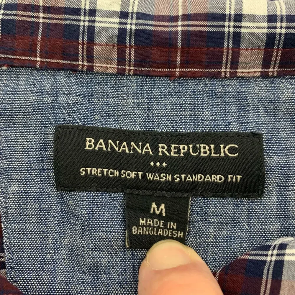 Banana Republic Long Sleeve Button Down Casual Shirt Size M